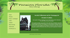 Desktop Screenshot of pension-florida.de